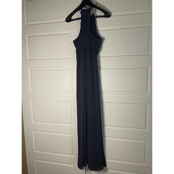 Lulu’s Beauty and Grace Keyhole Maxi in Navy - Picture 6 of 10